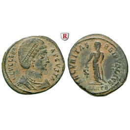 Römische Kaiserzeit, Helena, Mutter Constantinus I., Follis 326-327, f.vz/ss
