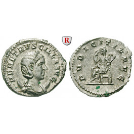 Römische Kaiserzeit, Herennia Etruscilla, Frau des Traianus Decius, Antoninian 249-251, st