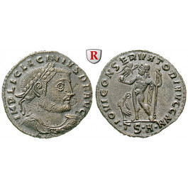 Römische Kaiserzeit, Licinius I., Follis 312-313, vz