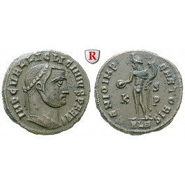 Römische Kaiserzeit, Licinius I., Follis 308-310, ss-vz