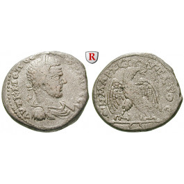 Römische Provinzialprägungen, Seleukis und Pieria, Antiocheia am Orontes, Macrinus, Tetradrachme 217-218, ss