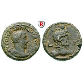 Römische Provinzialprägungen, Ägypten, Alexandria, Maximinus I., Tetradrachme Jahr 3 = 236-237, ss-vz