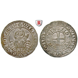 Köln, Bistum, Wilhelm von Gennep, Schilling o.J. (1354-1362), f.vz