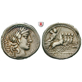 Römische Republik, C. Vibius Pansa, Denar, ss