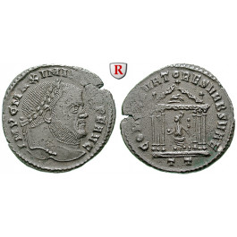 Römische Kaiserzeit, Maximianus Herculius, Follis 307, vz