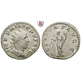 Römische Kaiserzeit, Philippus I., Antoninian 247-249, vz