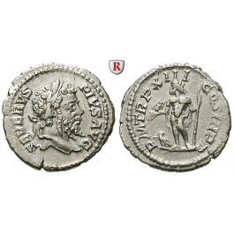Römische Kaiserzeit, Septimius Severus, Denar 205, vz/ss-vz