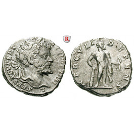 Römische Kaiserzeit, Septimius Severus, Denar 196-197, ss+