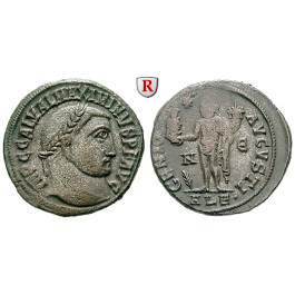 Römische Kaiserzeit, Maximinus II., Follis 312-313, ss-vz