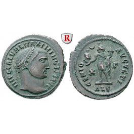Römische Kaiserzeit, Maximinus II., Follis 312, vz