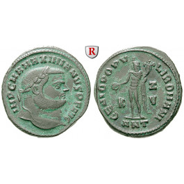 Römische Kaiserzeit, Maximianus Herculius, Follis 300-301, vz
