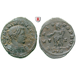 Römische Kaiserzeit, Maximinus II., Follis 310-313, ss-vz