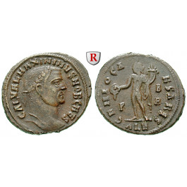 Römische Kaiserzeit, Maximinus II., Caesar, Follis 308, ss-vz
