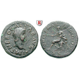 Römische Kaiserzeit, Nero, Semis 61-62, ss