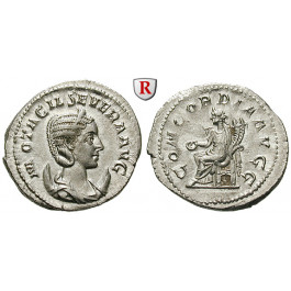 Römische Kaiserzeit, Otacilia Severa, Frau Philippus I., Antoninian 247, vz-st