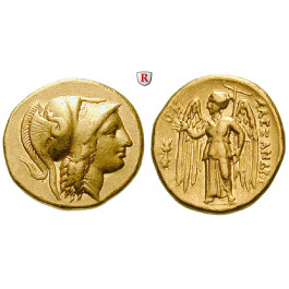 Makedonien, Königreich, Alexander III. der Grosse, Stater 336-323 v.Chr., ss-vz