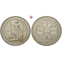 Hongkong, George V., Dollar 1912, ss-vz