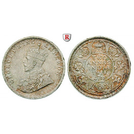 Indien, Britisch-Indien, George V., 2 Annas 1911, vz-st