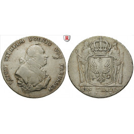 Brandenburg-Preussen, Königreich Preussen, Friedrich Wilhelm II., Taler 1793, ss+