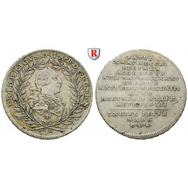 Brandenburg in Franken, Brandenburg-Bayreuth, Friedrich, 1/6 Taler 1763, ss