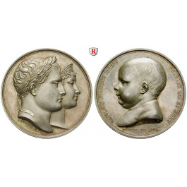 Frankreich, Napoleon I. (Kaiser), Silbermedaille 1811, vz