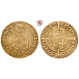 Köln, Bistum, Hermann IV. von Hessen, Goldgulden o.J. (1481), ss+