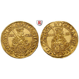 Sachsen, Albertinische Linie, Johann Georg I., Dukat 1617, vz