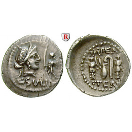 Römische Republik, L. Cornelius Sulla, Denar, ss-vz