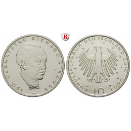 Bundesrepublik Deutschland, 10 Euro 2014, Richard Strauss, D, bfr.