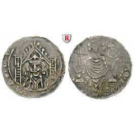 Werden und Helmstedt, Abtei, Wilhelm II. von Hardenberg, Pfennig, ss