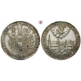 Werden und Helmstedt, Abtei, Anselm von Sonius, Reichstaler 1765, ss-vz