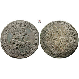 Römisch Deutsches Reich, Erzherzog Leopold V., Doppeltaler o.J. (1626), vz