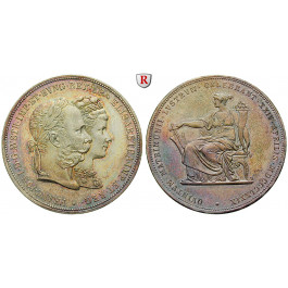 Österreich, Kaiserreich, Franz Joseph I., Doppelgulden 1879, vz