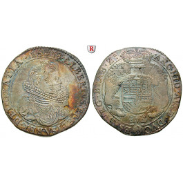Belgien, Brabant, Albert und Isabella, Dukaton 1618, ss-vz