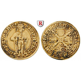 Römisch Deutsches Reich, Erzherzog Sigismund der Münzreiche, Goldgulden o.J., ss