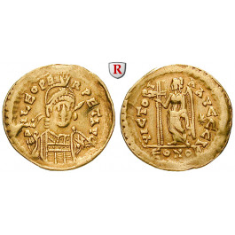 Römische Kaiserzeit, Leo I., Solidus 457-568, ss