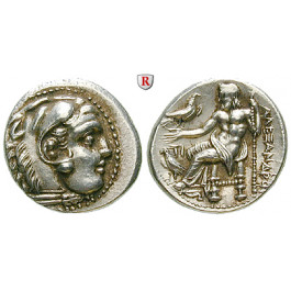 Makedonien, Königreich, Alexander III. der Grosse, Drachme 323-317 v.Chr., vz