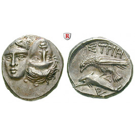 Thrakien-Donaugebiet, Istros, Drachme 5.-4. Jh.v.Chr., vz