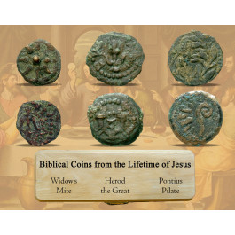 Biblische Münzen zu Zeiten Jesus