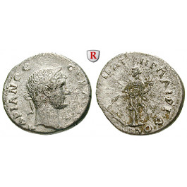 Römische Provinzialprägungen, Kappadokien, Caesarea, Hadrianus, Drachme 121-122, ss-vz