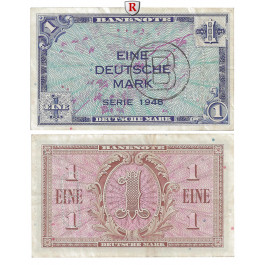 Bundesrepublik Deutschland, 1 DM 1948, II, Rb. 233c