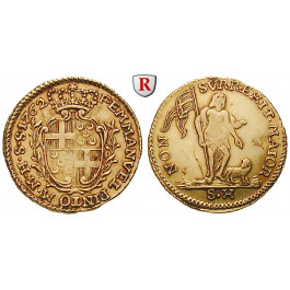 Malta, Malteser Orden, Emmanuel Pinto, 10 Scudi 1762, ss