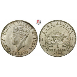 Ostafrika, George VI., Shilling 1937-1946, ss