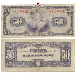 Bundesrepublik Deutschland, 50 DM 1948, III, Rb. 242