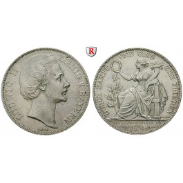 Bayern, Königreich, Ludwig II., Siegestaler 1871, vz