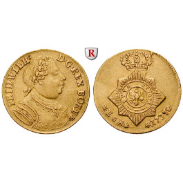 Brandenburg-Preussen, Königreich Preussen, Friedrich Wilhelm I., Dukat 1737, ss-vz