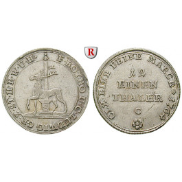 Stolberg, Stolberg-Stolberg und Stolberg-Roßla, Friedrich Botho und Karl Ludwig, 1/12 Taler 1764, ss