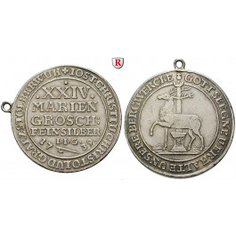 Stolberg, Stolberg-Stolberg und Stolberg-Roßla, Jost Christian und Christoph Ludwig II., 24 Mariengroschen 1739, ss