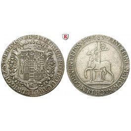 Stolberg, Stolberg-Stolberg und Stolberg-Roßla, Friedrich Botho und Karl Ludwig, Konventionstaler 1764, ss