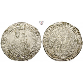 Ratzeburg, Bistum, August von Braunschweig-Lüneburg, Reichstaler 1636, f.vz